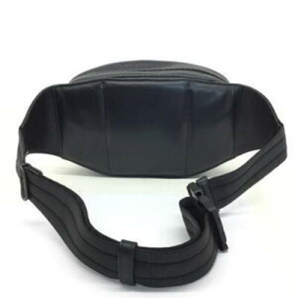 BOTTEGA VENETA Body Belt Crossbody Bag Two Tone Leather Black - Picture 2 of 13